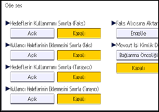İşlem paneli ekran çizimi