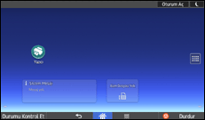 İşlem paneli ekran çizimi