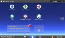 İşlem paneli ekran çizimi