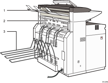 Main unit illustration numbered callout illustration
