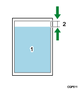 Illustration of Top Margin
