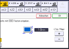 Abbildung Bedienfeld-Display