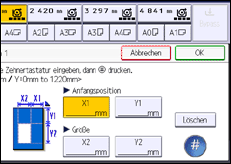 Abbildung Bedienfeld-Display