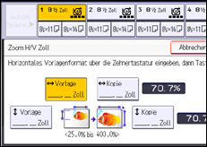 Abbildung Bedienfeld-Display