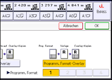 Abbildung Bedienfeld-Display