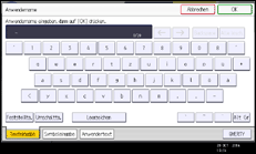 Abbildung Bedienfeld-Display