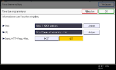 Abbildung Bedienfeld-Display