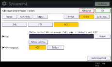 Abbildung Bedienfeld-Display