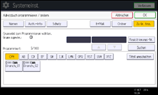 Abbildung Bedienfeld-Display