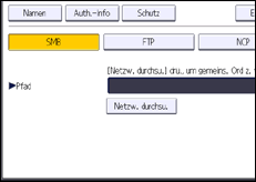 Abbildung Bedienfeld-Display