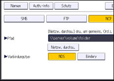 Abbildung Bedienfeld-Display