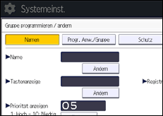 Abbildung Bedienfeld-Display