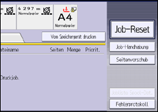 Abbildung Bedienfeld-Display