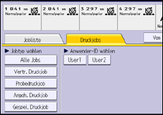 Abbildung Bedienfeld-Display
