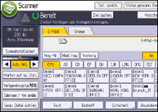 Abbildung Bedienfeld-Display