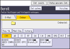 Abbildung Bedienfeld-Display