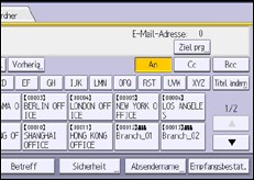 Abbildung Bedienfeld-Display