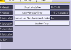Abbildung Bedienfeld-Display