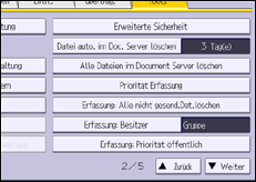 Abbildung Bedienfeld-Display