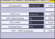 Abbildung Bedienfeld-Display