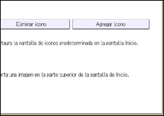 Ilustración de la pantalla panel de mandos