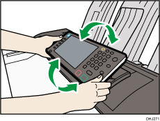 Ilustración del panel de mandos