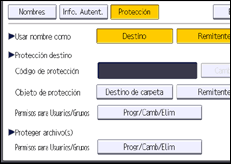 Ilustración de la pantalla panel de mandos