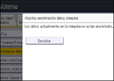 Ilustración de la pantalla panel de mandos