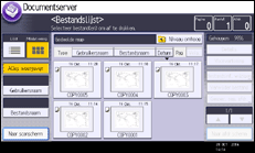 Afbeelding van bedieningspaneel