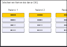 Afbeelding van bedieningspaneel