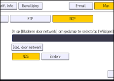 Schermafbeelding bedieningspaneel