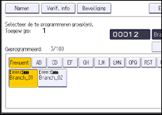 Schermafbeelding bedieningspaneel