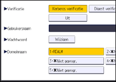 Schermafbeelding bedieningspaneel