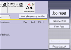 Schermafbeelding bedieningspaneel