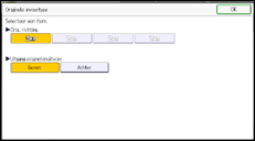 Schermafbeelding bedieningspaneel