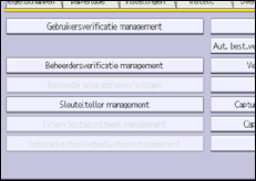 Schermafbeelding bedieningspaneel