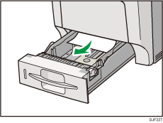 Ilustração da bandeja padrão