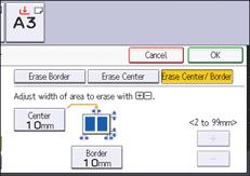 Operation panel screen illustration