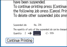 Operation panel screen illustration