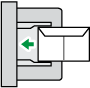 Illustration of envelope orientation