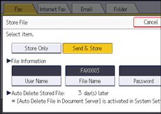 Il·lustració de pantalla del panell d'operacions