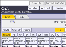 Ilustrace displeje ovládacího panelu