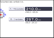 Ilustrace displeje ovládacího panelu