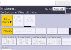 Abbildung Bedienfeld-Display
