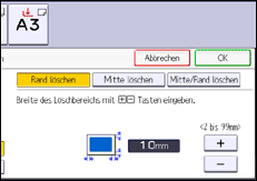 Abbildung Bedienfeld-Display