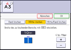 Abbildung Bedienfeld-Display