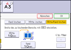 Abbildung Bedienfeld-Display