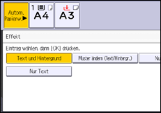 Abbildung Bedienfeld-Display
