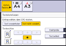 Abbildung Bedienfeld-Display