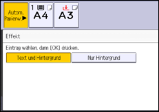 Abbildung Bedienfeld-Display